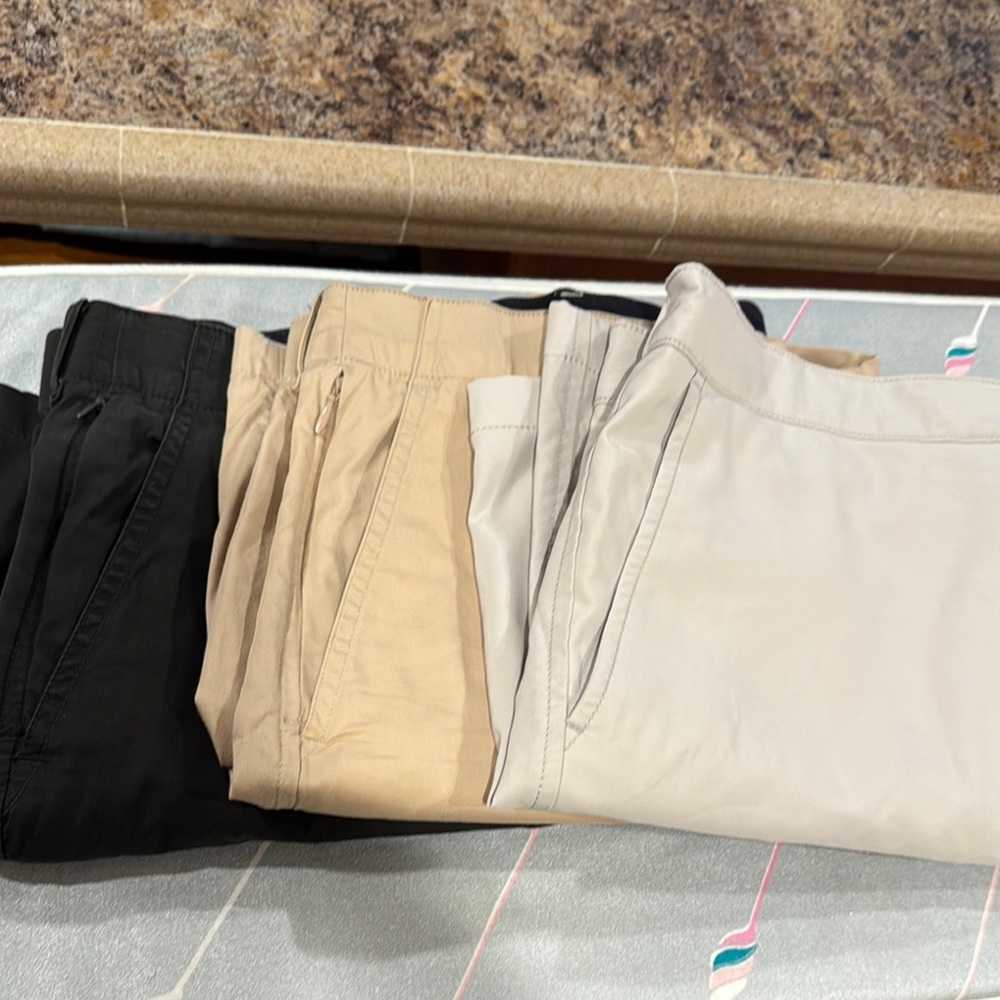Abercrombie & Fitch Olive Green  and Tan SOLD !!
